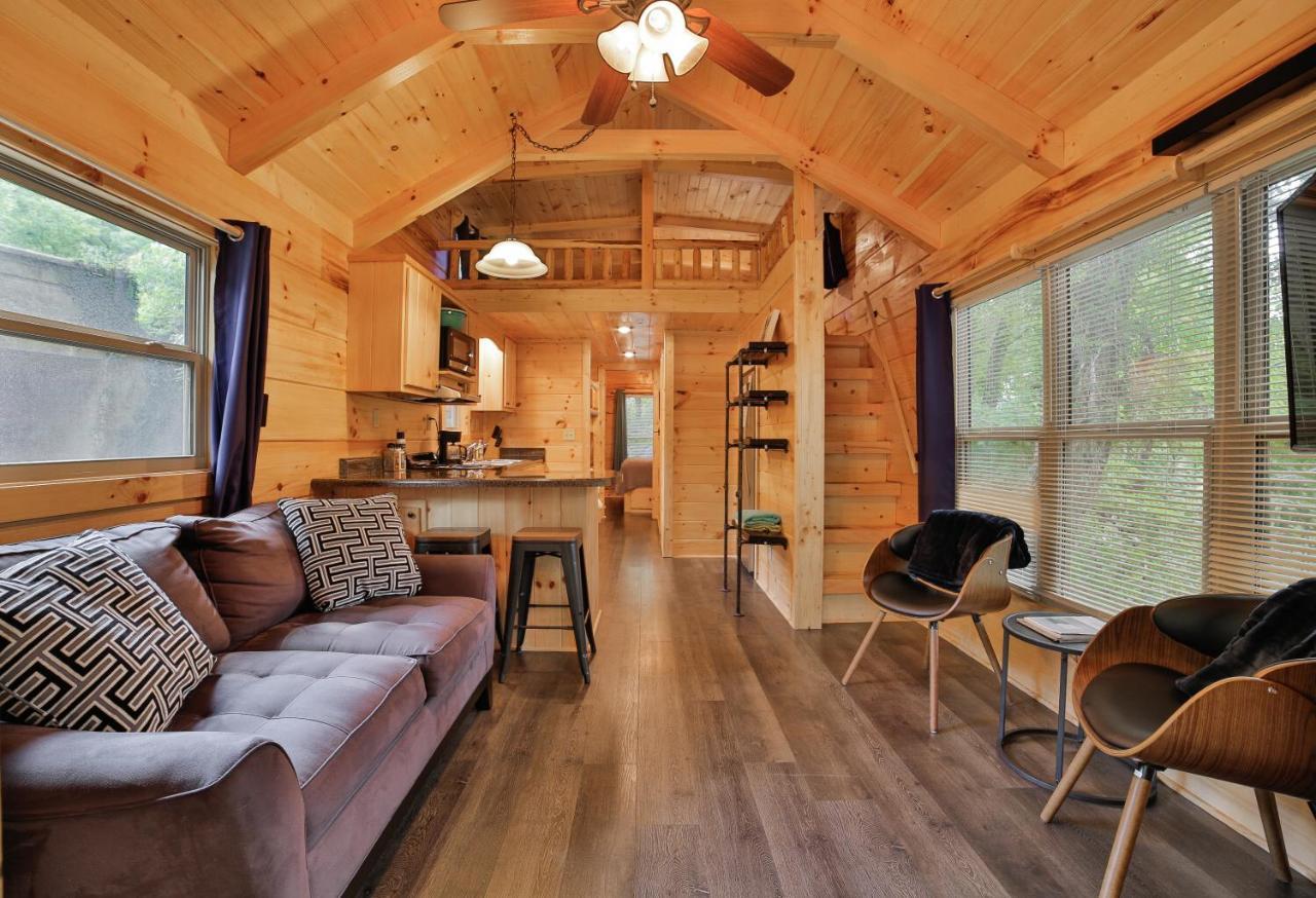 Thomas Cabin Forest Tiny Cabin With Hot Tub Chattanooga Exterior foto